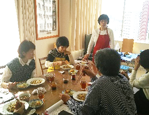 料理教室の様子