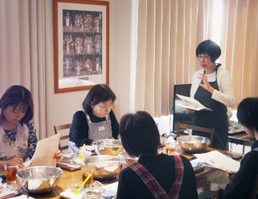 料理教室の様子