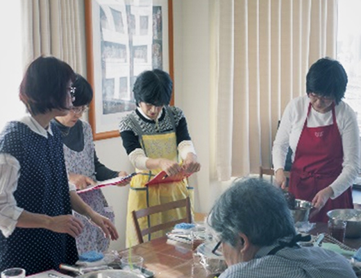 料理教室の様子