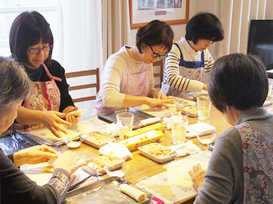 料理教室の様子